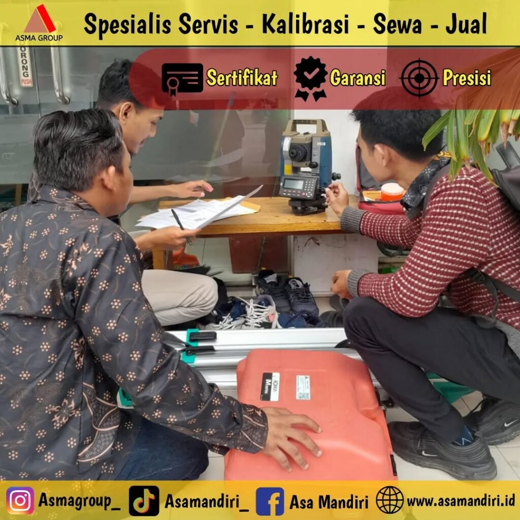 Serah Terima Alat Sewa Total Station Sokkia IM52🤝ASMA GROUP siap support menyewakan berbagai a