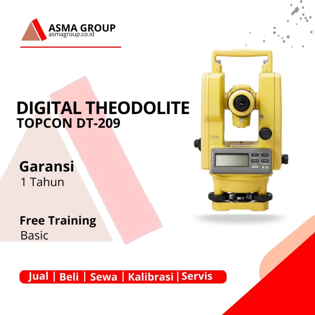 Digital Theodolite Topcon DT 209