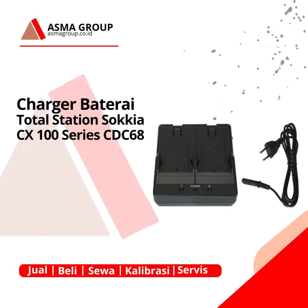 Charger Baterai Total Station Sokkia CX 100 Series CDC68
