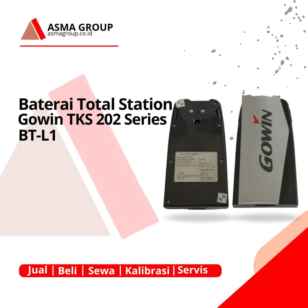 Baterai Total Station Gowin TKS 202 Series BT-L1