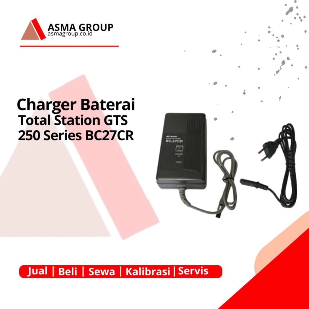 Charger Baterai Total Station GTS 250 Series BC27CR
