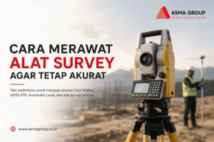 CARA MERAWAT ALAT TOTAL STATION AGAR TETAP AKURAT (2)