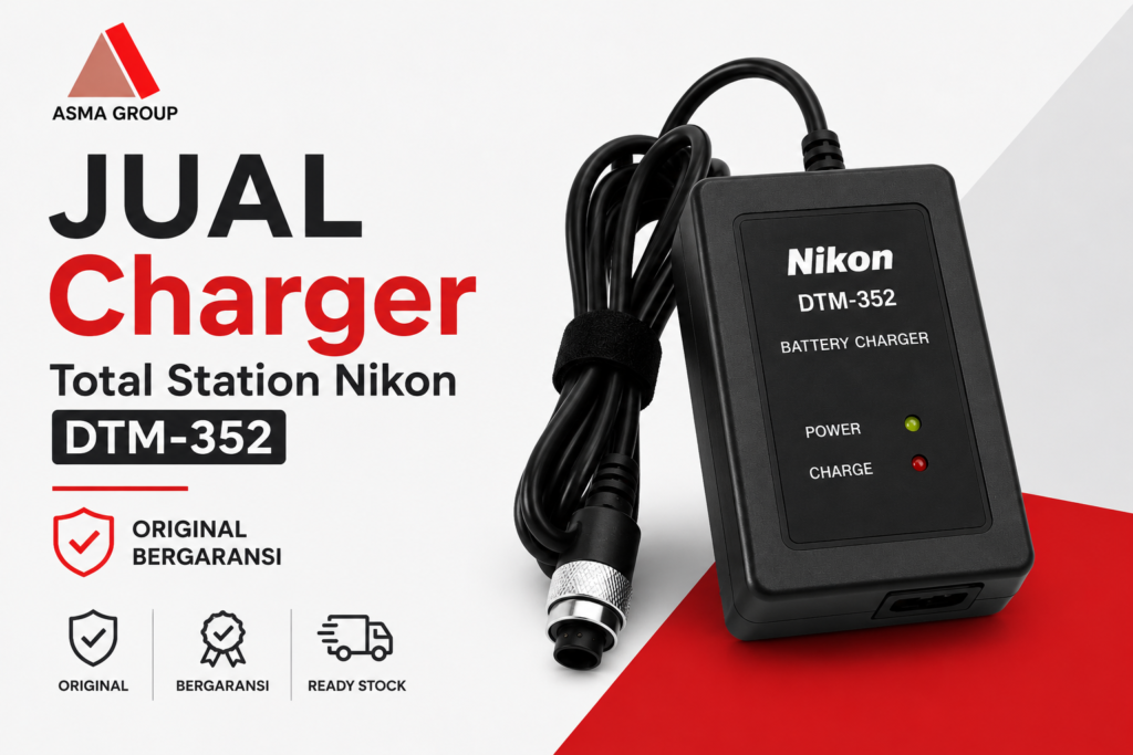 Charger Total Station Nikon DTM-352