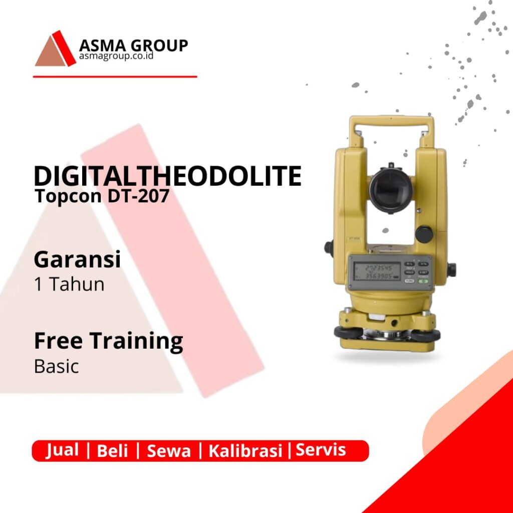 DIGITAL THEODOLITE TOPCON DT-207
